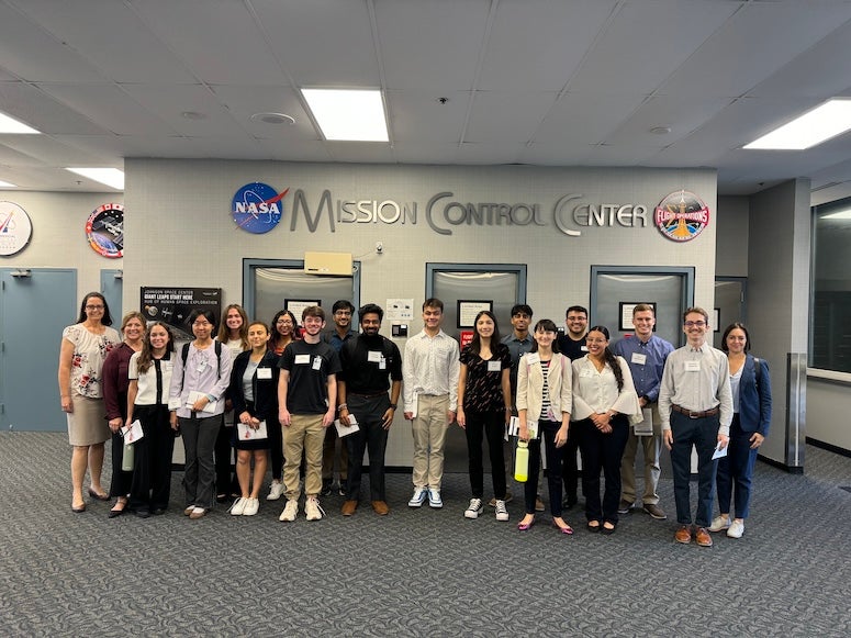 Rice University’s Doerr Institute for New Leaders visited the NASA Johnson Space Center Oct. 15, 2024.