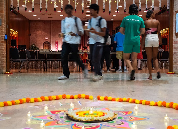 Diwali at Rice