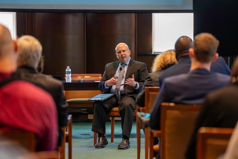 A panel of Patent Trial and Appeal Board (PTAB) judges recently visited Rice University to take part in an ex parte appeal training session at Fondren Library where the judges shared best practices for how to succeed in an appeal.
