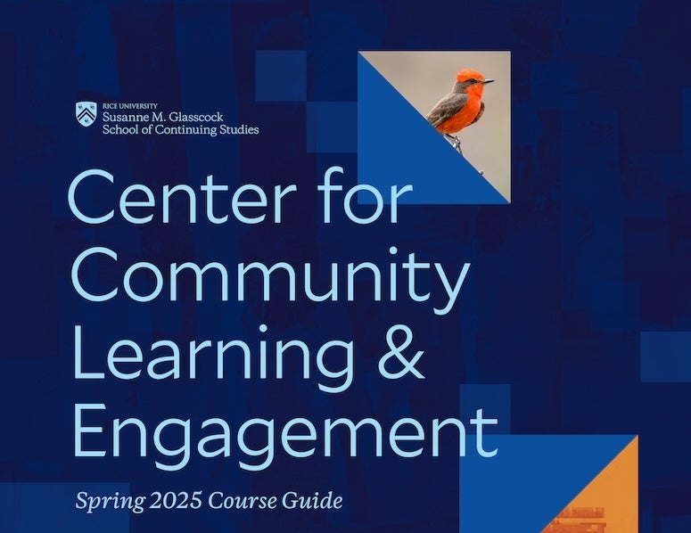 Glasscock School's 2024 Spring course catalog