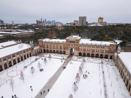 Rice snow day