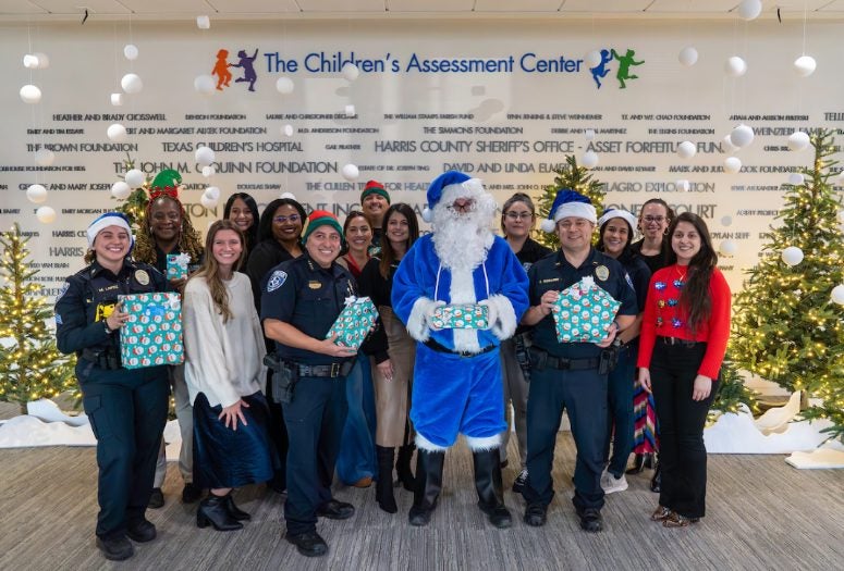 RUPD Blue Santa toy drive 2024