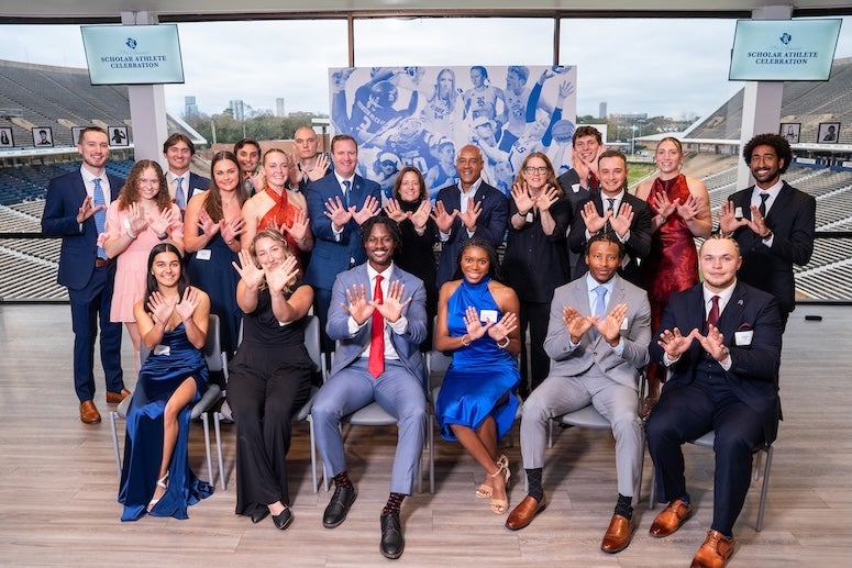Rice Athletics and the Office of Academic Advising jointly hosted the 39th annual Scholar-Athlete Celebration Feb. 23 at the R Room at Rice Stadium. The award winners were chosen based on character and accomplishment in school and in sport.