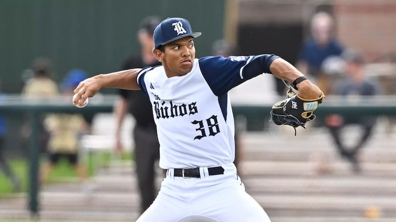 Rice baseball pitcher