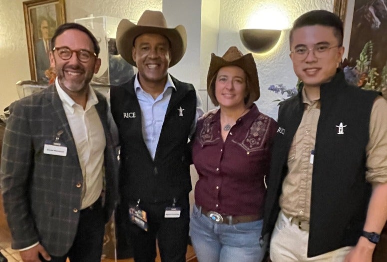 Rice night at the rodeo