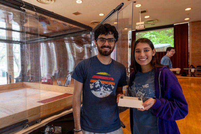 Members of the Rice Robotics team