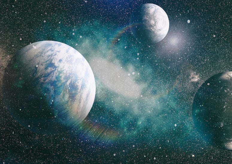 Illustration of planets