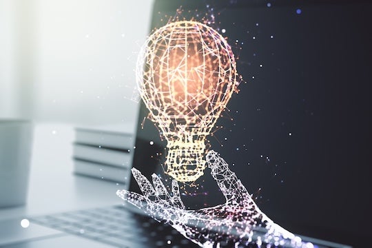 Artificial intelligence and research artwork rendering
