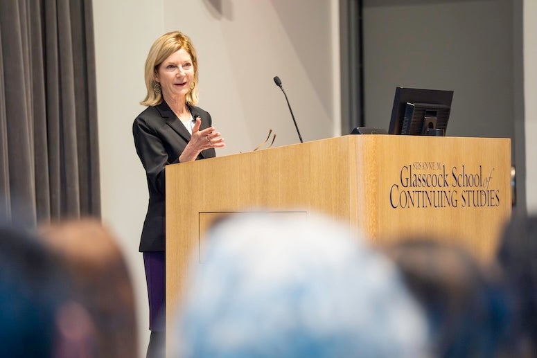 Ann B. Stern speaks at the 2025 Best Boards Conferece