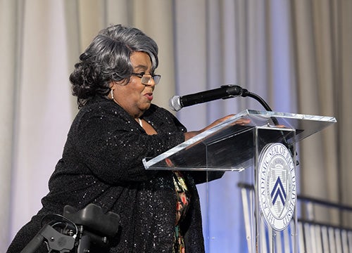 Jan West speaks
