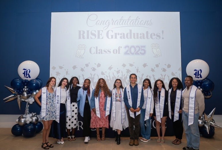 RISE stole ceremony 2025