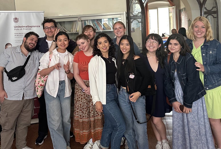 Opera students in Florence