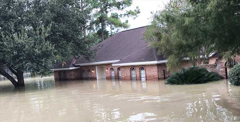 Flooding in Houston 