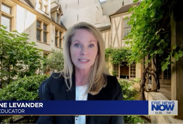 Caroline Levander on Erie News Now