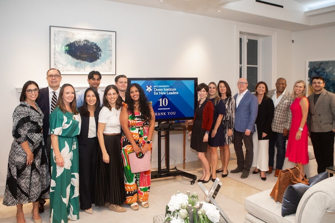 Doerr Institute 10-year anniversary celebration (2025)