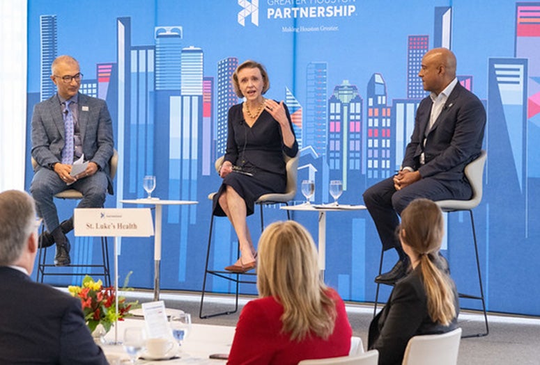 Houston Partnership event