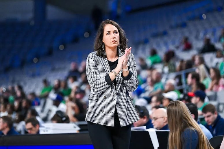 Rice women's head basketball coach Lindsay Edmonds