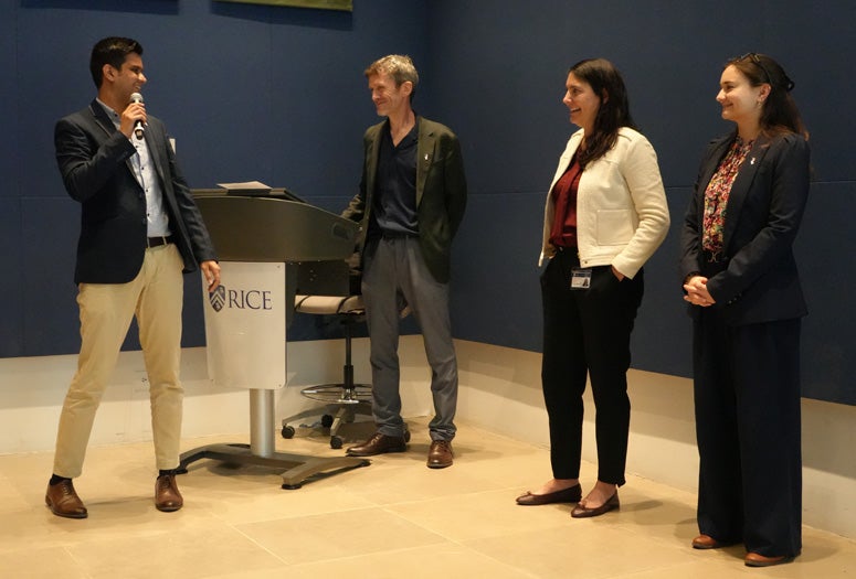 Rice Global Paris Center staff