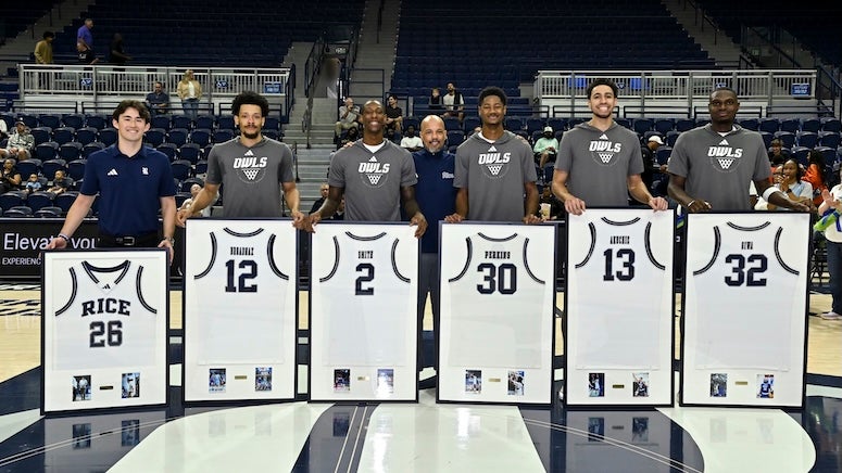 Rice defeated UTSA on Senior Day, 80-71, Sunday afternoon from Tudor Fieldhouse.