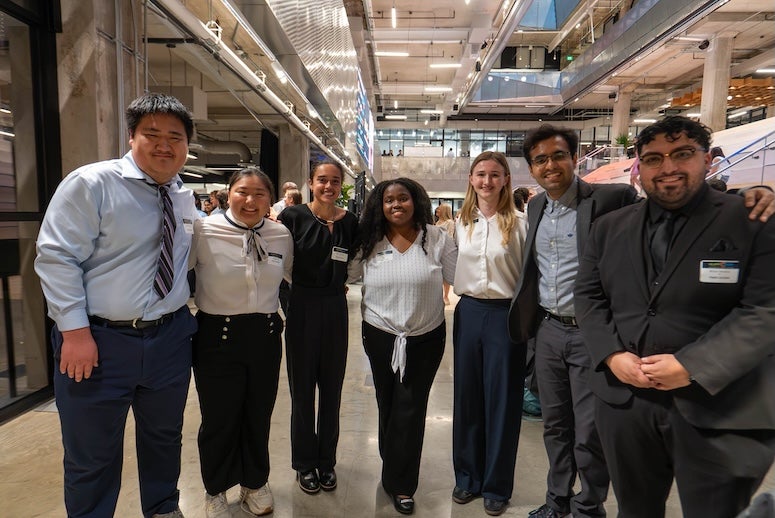 Team UroVac poses for a group photo