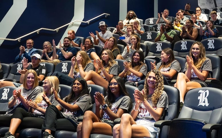 The No. 42 Rice women's tennis team will face No. 20 TCU in the first round of the NCAA Tournament in Baton Rouge, Louisiana.