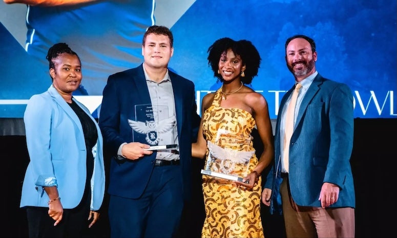 Rice student-athletes and coaches celebrated a successful 2025-26 athletic season Monday evening at the annual Night of the Owl event, presented by SAAC and the "R" Association.