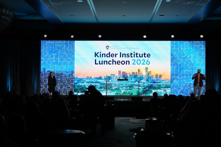 The 2026 Kinder Institute Luncheon brings together community leaders, researchers and residents to explore findings from the annual Houston Area Survey.