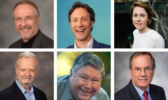 photo collage of the six Laureate award winners