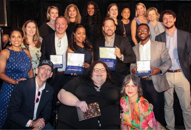 Group shot of the public affairs team