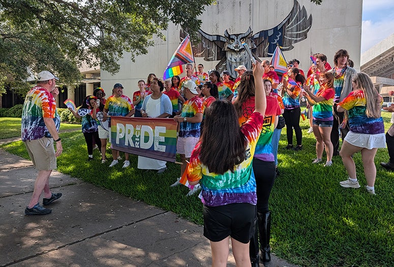 Pride Parade group