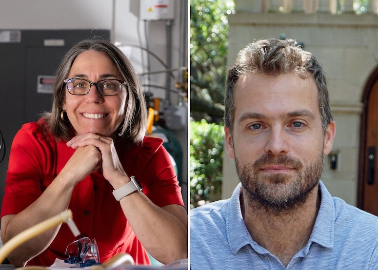 Headshots for for the two main PIs for the DOE Genesis projects