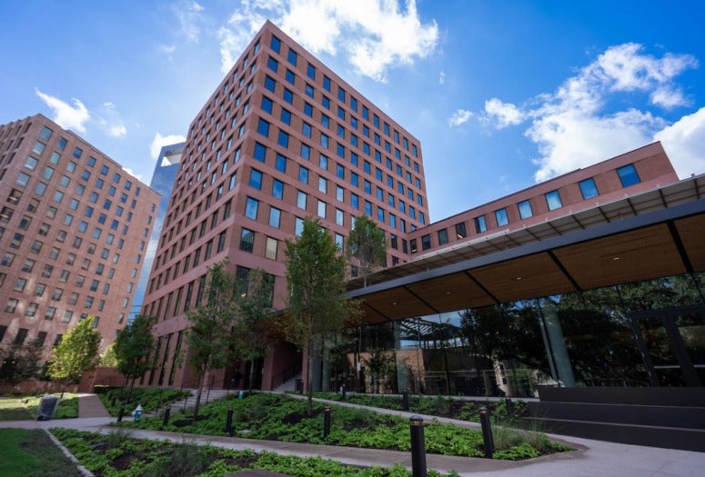 The front face of Lovett College