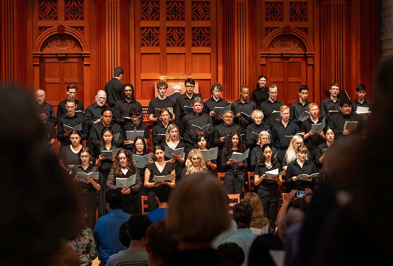 Rice Chorale Sept. 11 remembrance