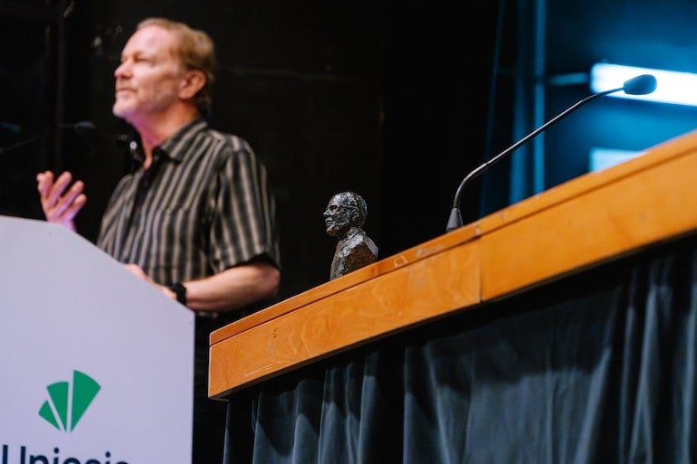 Rice alumnus, Carey Jensen, presenting at the International Pascal Congress 2026 in Salamanca, Spain.