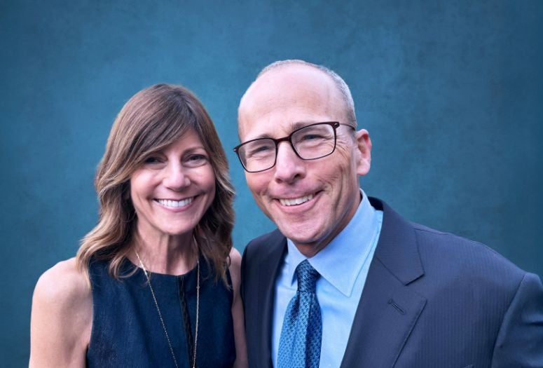 Patti and Jonathan Kraft