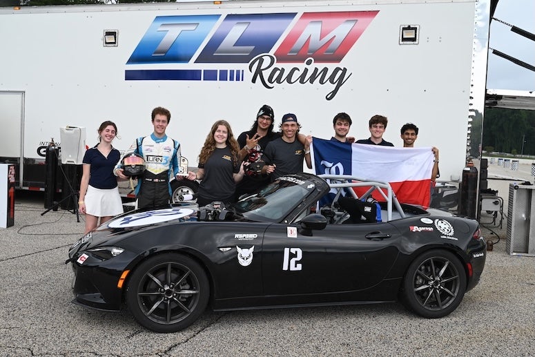 Rice Motorsports, a newly established Rice University club sport, made its competitive debut at the inaugural Collegiate Racing Series race at Michelin Raceway Road Atlanta, turning a frantic preparation period into a podium finish.
