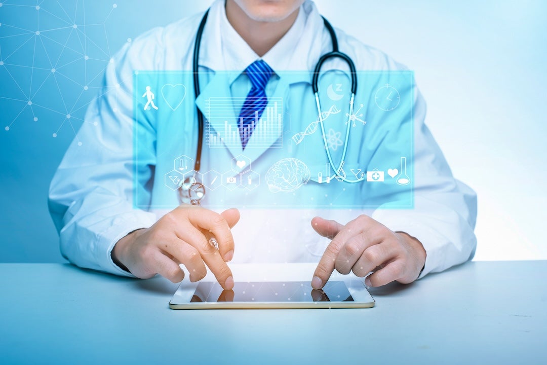 stock image AI in health