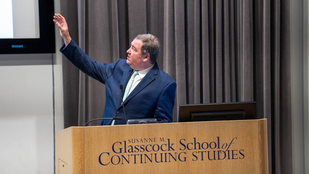 The Rice Susanne M. Glasscock School of Continuing Studies welcomed alumni back to campus Sept. 22 for an evening designed to reconnect graduates with the university and introduce them to opportunities for lifelong learning.