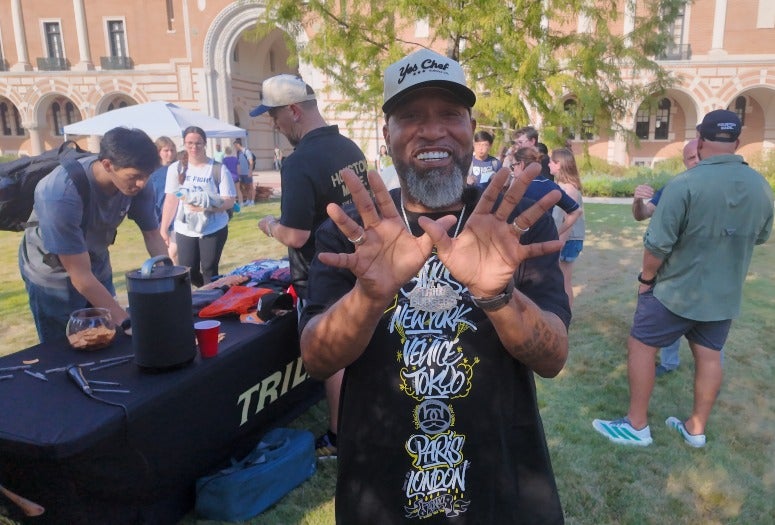Bun B joins Rice's Welcome Back Party