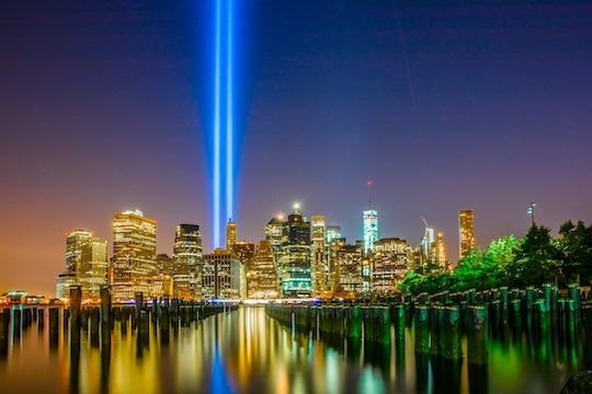 9/11 memorial twin towers