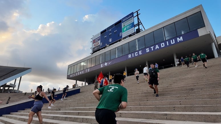 Rice ROTC annual 9/11 stair climb, 2026