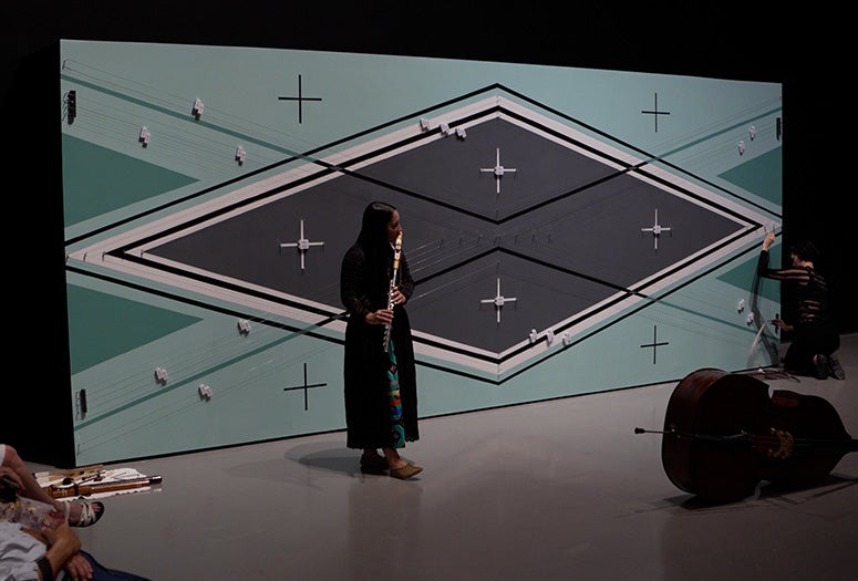 Nameless Sound performing during Dimensions Variable