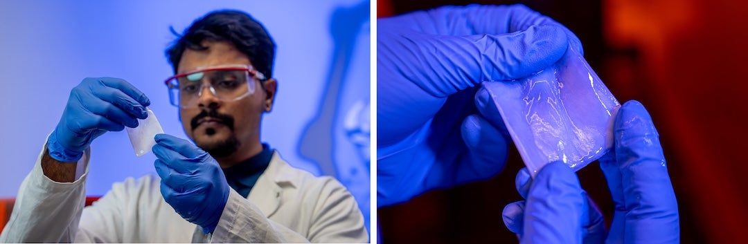 researcher and sample