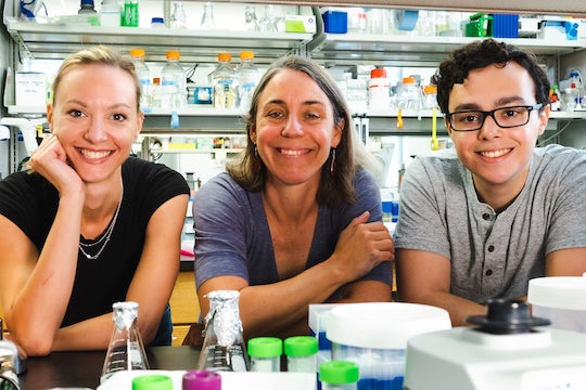 Sara Molinari, Caroline Ajo-Franklin and Robert Tesoriero Jr.