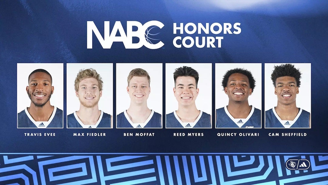 Six Rice men’s basketball players were recently named to the National Association of Basketball Coaches (NABC) Honors Court.
