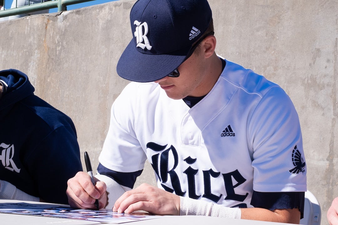 The Rice baseball team held its annual Fan Fest Jan. 28, inviting Owls supporters to meet the squad before the season begins.