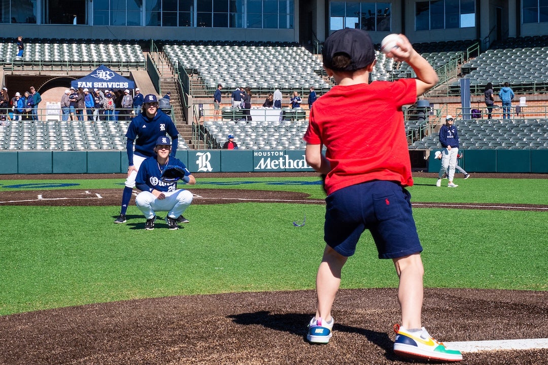The Rice baseball team held its annual Fan Fest Jan. 28, inviting Owls supporters to meet the squad before the season begins.