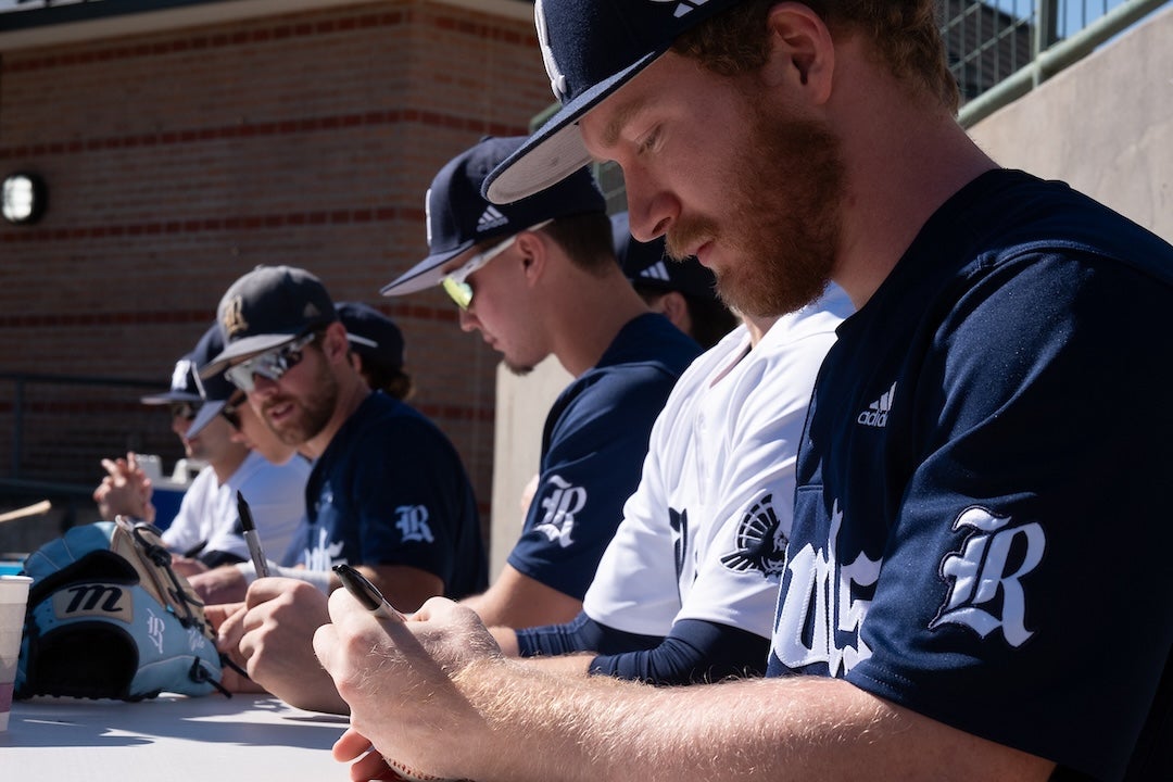 The Rice baseball team held its annual Fan Fest Jan. 28, inviting Owls supporters to meet the squad before the season begins.