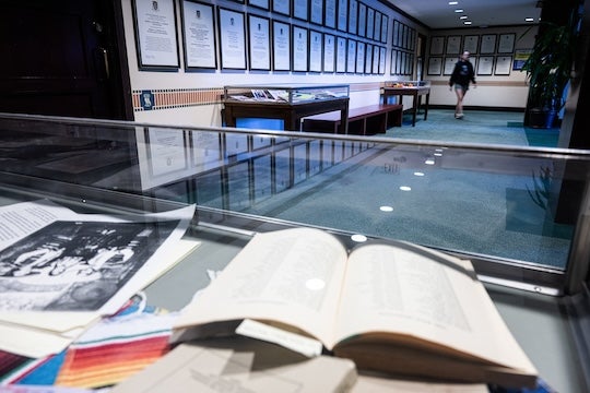 Hispanic Heritage exhibit in Fondren Library