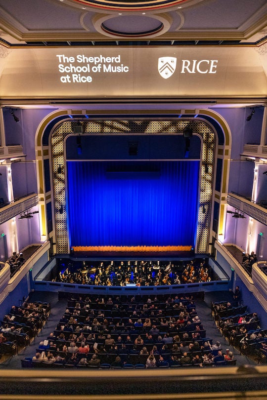 Morrison Theatre during "A Celebration for Brockman Hall for Opera." 